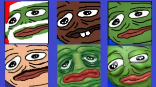 Carte meme PepeW / PepeWeird, rareté commune