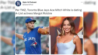 Per TMZ, X Is Now Dating Margot Robbie meme card, common rarity