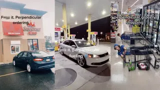 Perpendicular Fueling meme card, common rarity