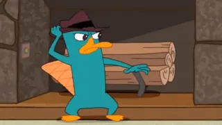 Perry the Platypus meme card, common rarity