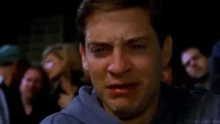 Peter Parker Crying meme card, common rarity