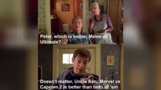 Peter, Which Is Better? meme card, common rarity