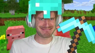 PewDiePie's Minecraft Let's Play meme card, common rarity