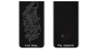 Phone Swiping Patterns meme card, common rarity