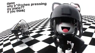 Carte meme Piano Tiles Animation Trend, rareté commune