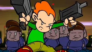 Pico (Newgrounds) meme card, common rarity