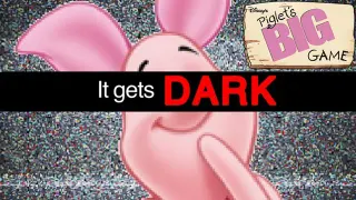 Piglet's Big Game meme card, common rarity