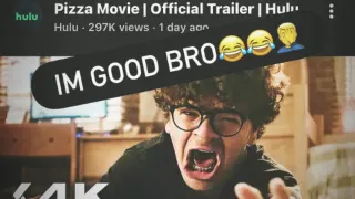 Carte meme Pizza Movie "I’m Good Bro", rareté commune