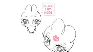 Place Lips Here meme card, common rarity