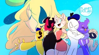 Planet Dolan meme card, common rarity
