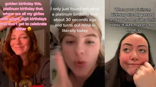 Platinum Birthday / Diamond Birthday meme card, common rarity