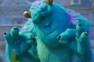 Carte meme Pleased Sulley, rareté commune