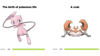 Pokemon Stats Make No Sense meme card, common rarity
