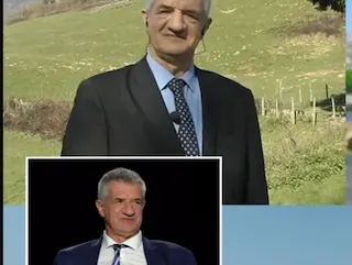 Carte meme Jean Lasalle se coupe la parole, rareté commune
