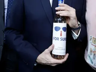 The "For sure" rosé card