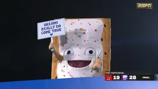 Pop-Tarts Bowl Mascot / Pop-Tart Ritual Sacrifice meme card, common rarity