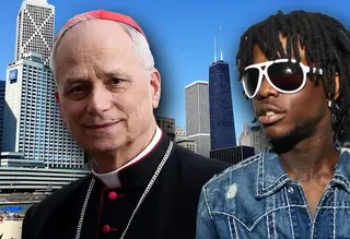 Carte meme Pope Leo XIV Chicago Memes, rareté commune