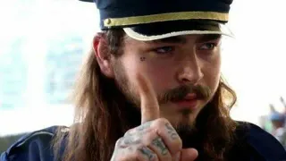 Post Malone Cop meme card, common rarity