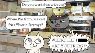 Potato Jeremy's meme card, common rarity