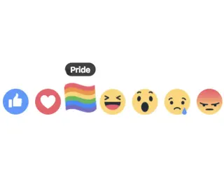 Pride Reaction meme card, common rarity