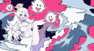 Princess Boo meme card, rare rarity