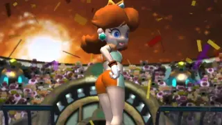 Carte meme Princess Daisy Hot Stuff (Super Mario Strikers), rareté commune
