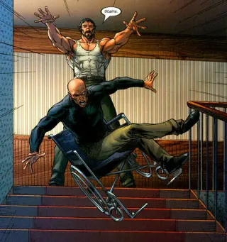 Professor X Has ONE Weakness! meme card, rare rarity