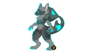 Protogen meme card, rare rarity