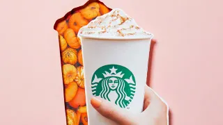 Pumpkin Spice Latte meme card, rare rarity