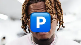 Pushin' P meme card, common rarity
