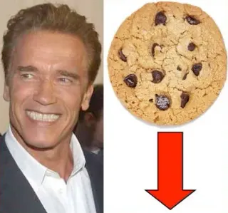 Put That Cookie Down meme card, rare rarity