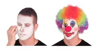 Putting on Clown Makeup meme card, rare rarity