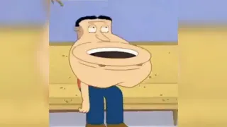 Carte meme Quagmire Toilet, rareté rare