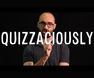 Quizzaciously meme card, rare rarity