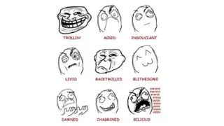 Rage Comics meme card, mythic rarity