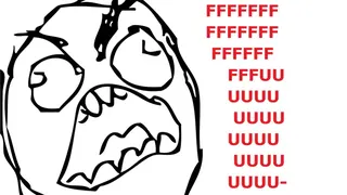 Rage Guy (FFFFFUUUUUUUU-) meme card, epic rarity