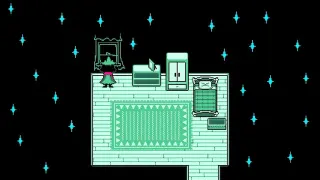 Ralsei's Room meme card, common rarity
