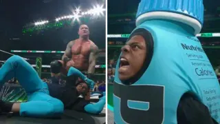 Randy Orton RKOs IShowSpeed / IShowSpeed At WrestleMania XL meme card, common rarity