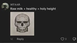 Carte meme Raw Milk + Healthy = Holy Height, rareté commune