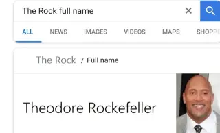 Real Name Google Searches meme card, rare rarity
