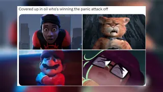 Carte meme Realistic Depiction of a Panic Attack in Animation, rareté commune