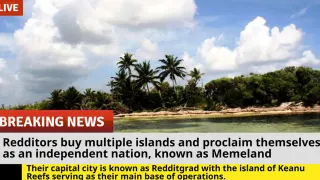 Reddit Island / Memeland meme card, common rarity