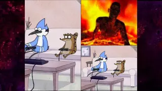 Regular Show Episode Progression meme card, common rarity