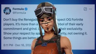 Carte meme Renegade Raider Copypasta / Don’t Buy the Renegade Skin..., rareté commune