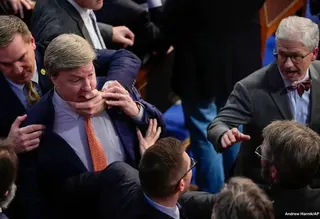 Rep. Rogers Confronting Matt Gaetz meme card, common rarity