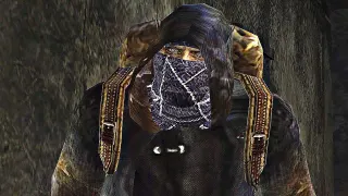 Resident Evil 4 Merchant meme card, common rarity