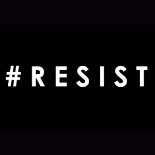 Carte meme #Resist, rareté commune