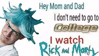 Carte meme Rick and Morty Fans, rareté rare