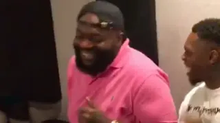 Rick Ross Dancing meme card, common rarity