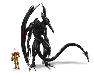 Ridley is Too Big meme card, rare rarity